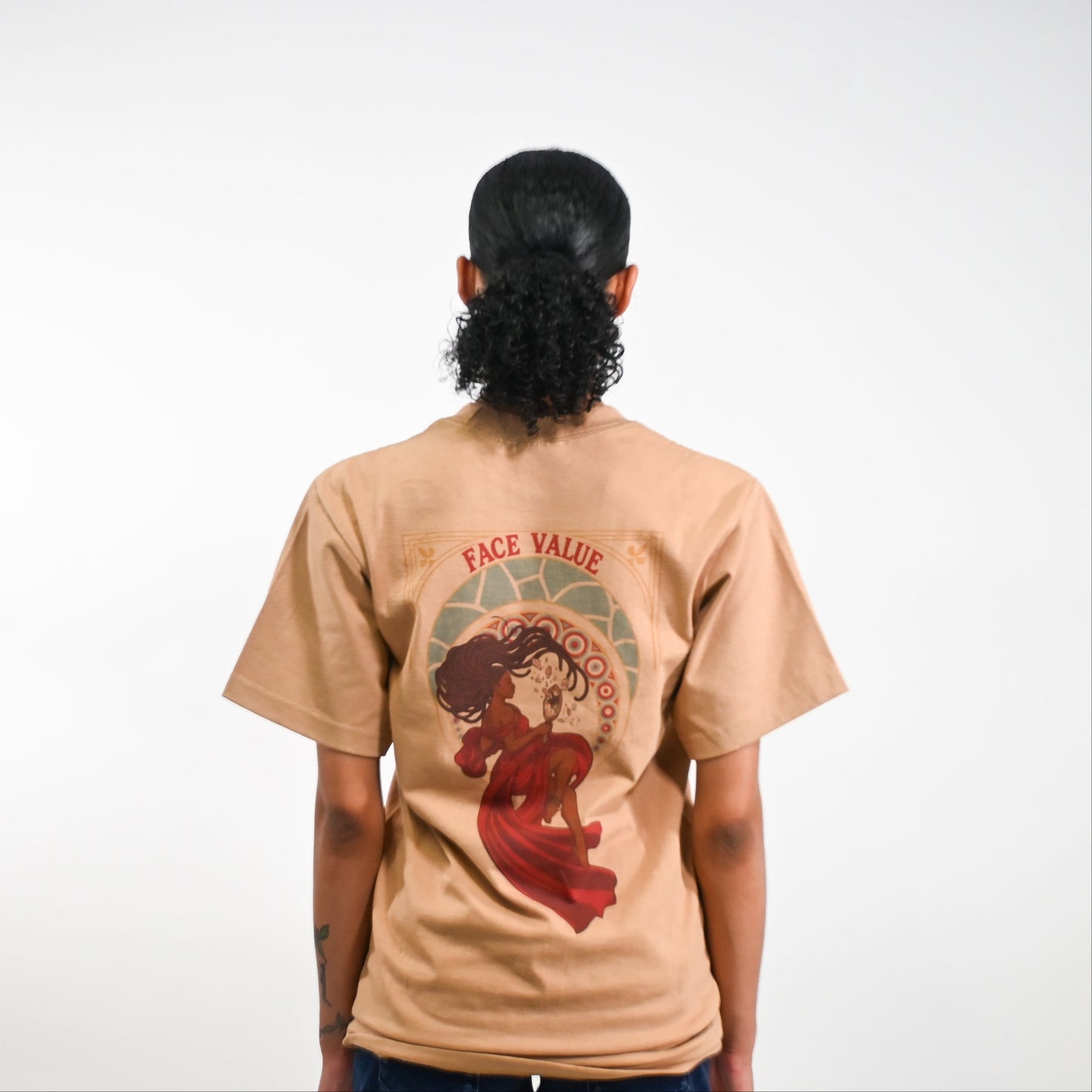 Face Value Oversized Heavyweight T Shirt