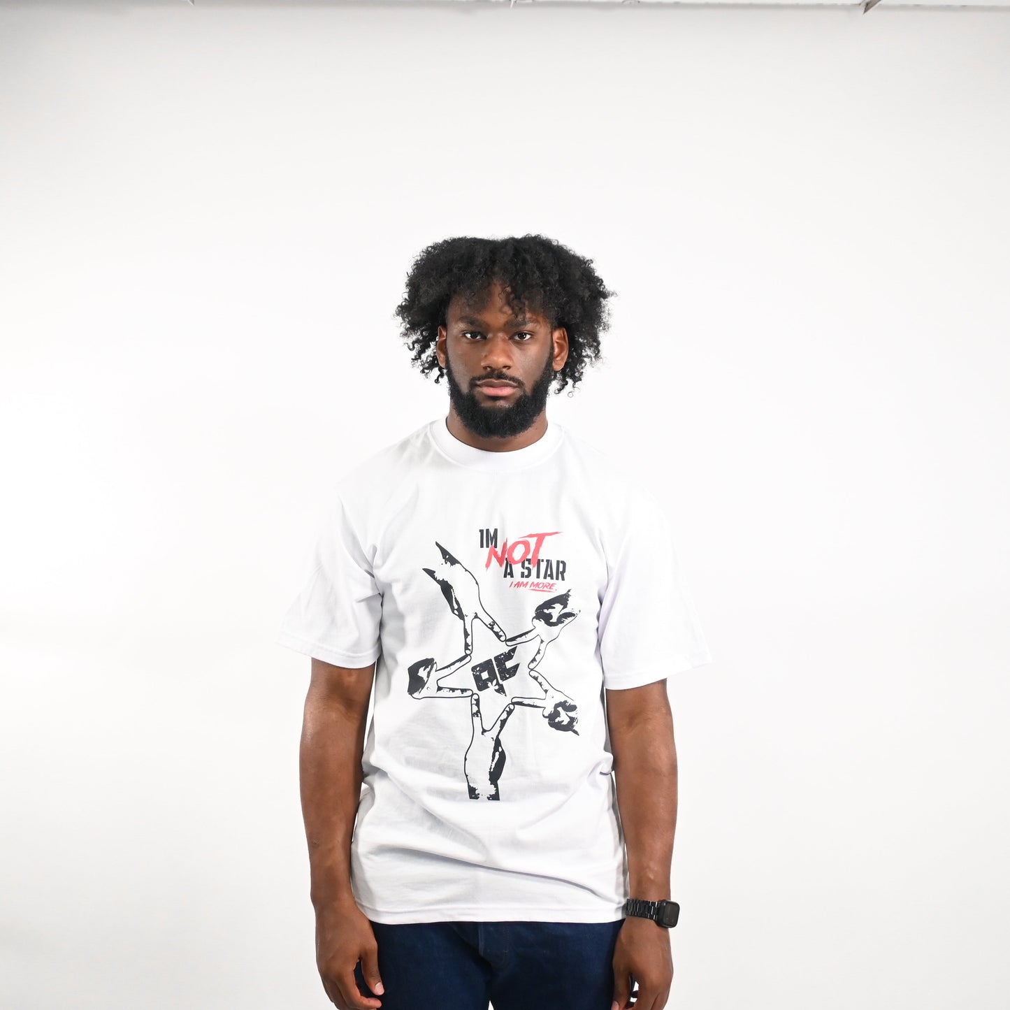 Not a Star Oversized Heavyweight T Shirt