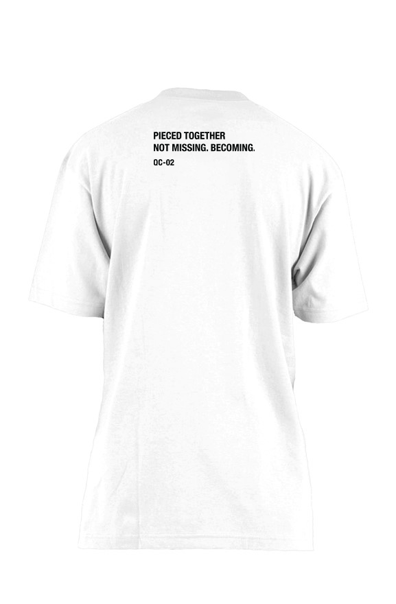 PIECED TOGETHER Oversized Heavyweight T Shirt
