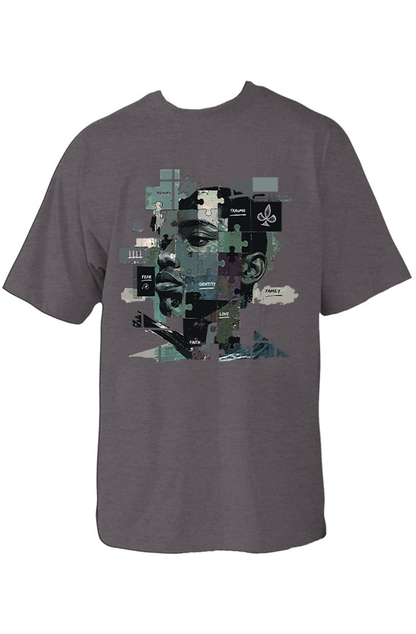 PIECED TOGETHER Oversized Heavyweight T Shirt