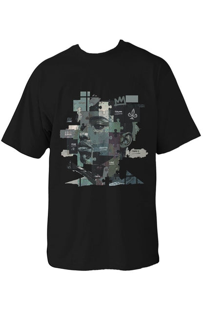 PIECED TOGETHER Oversized Heavyweight T Shirt