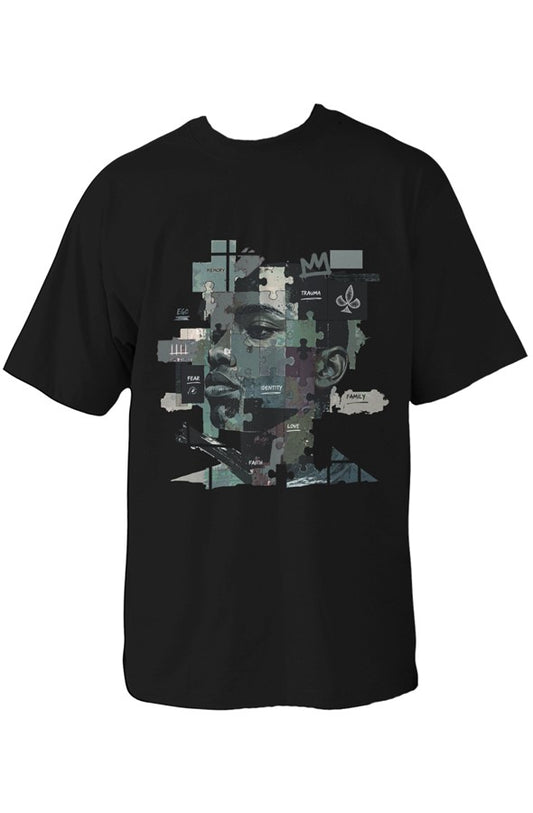 PIECED TOGETHER Oversized Heavyweight T Shirt