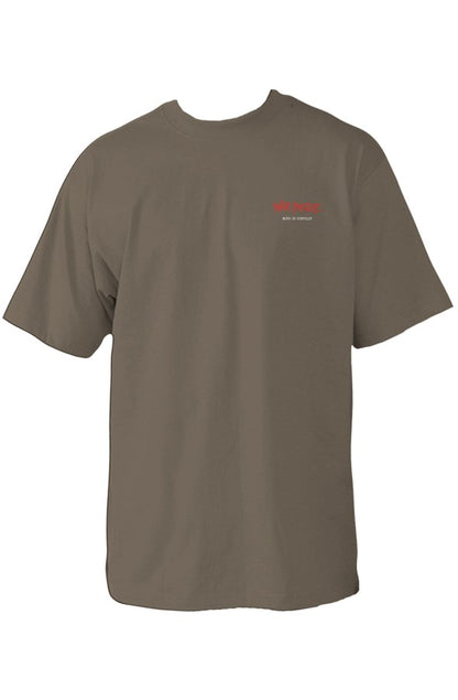 War Inside Oversized Heavyweight T Shirt