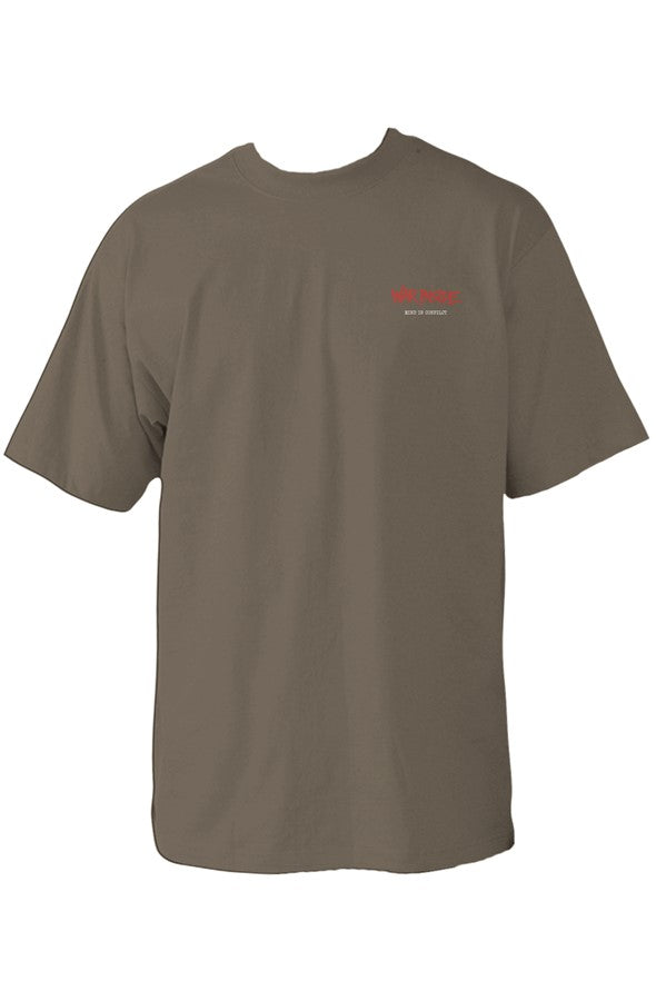 War Inside Oversized Heavyweight T Shirt