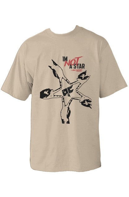 Not a Star Oversized Heavyweight T Shirt