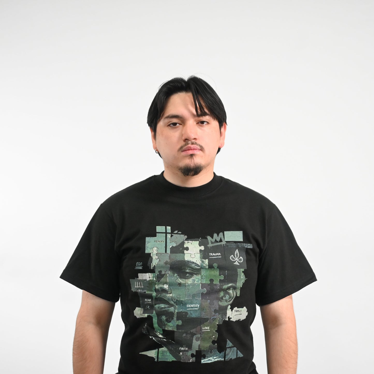 PIECED TOGETHER Oversized Heavyweight T Shirt