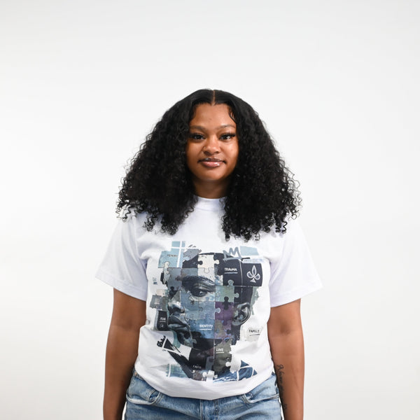 PIECED TOGETHER Oversized Heavyweight T Shirt